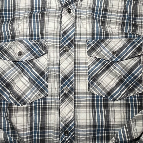 Kuhl Men's Short Sleeve Button Up Shirt Size L Suncel SPF Hiking Lightweight EUC - Picture 7 of 8